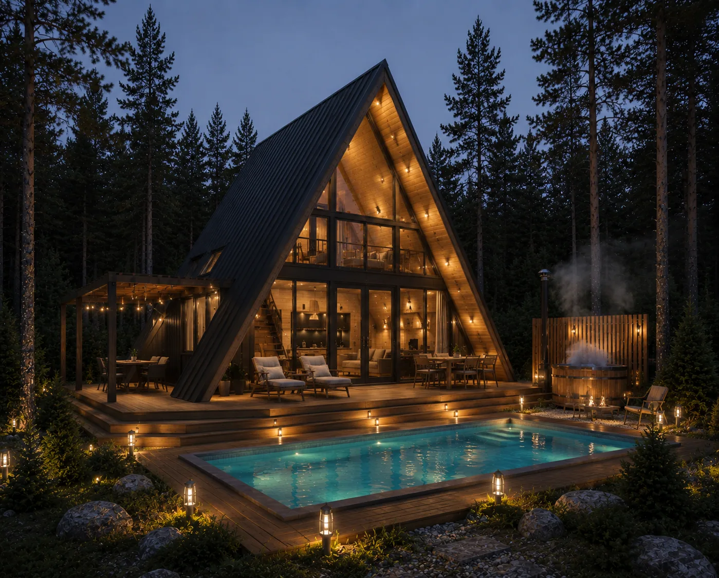 A-frame домик A-05